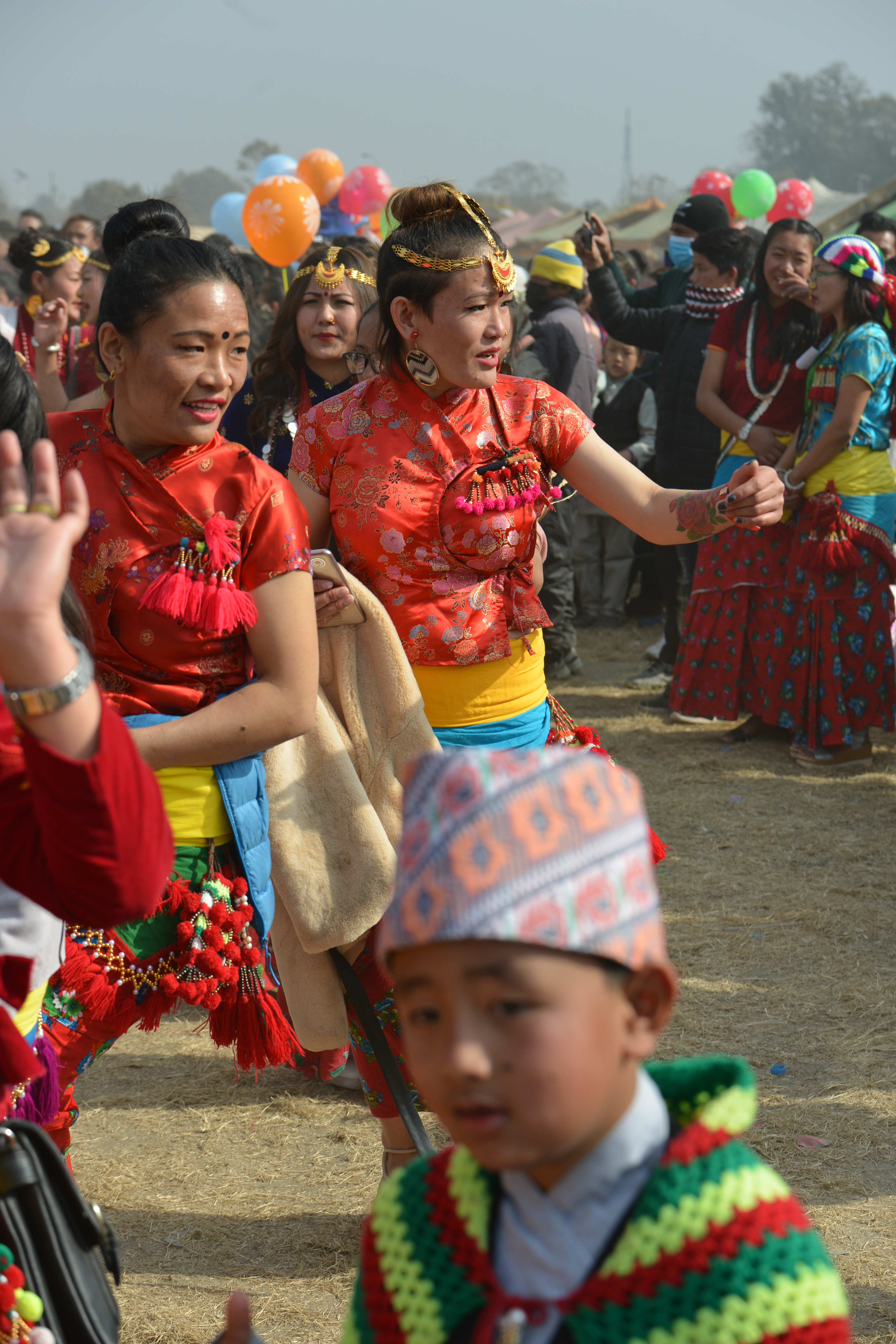 Community gathered for Sakela festival prayers